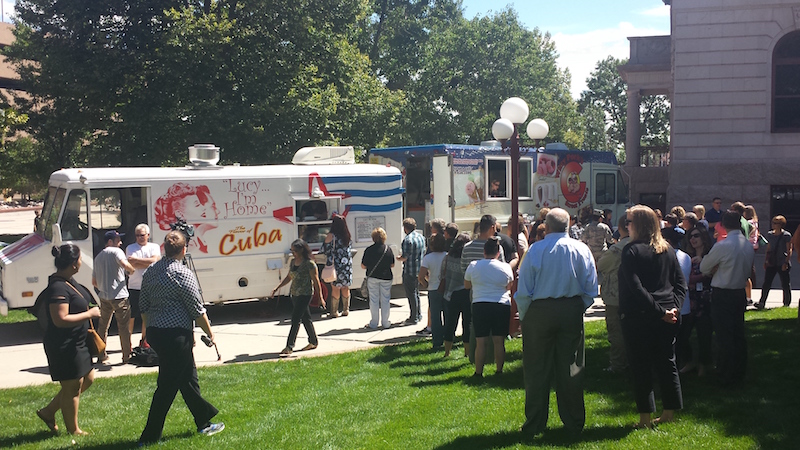 food trucks at food truck tuesday colorado springs