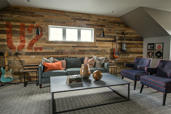 u2 music room in award winning home
